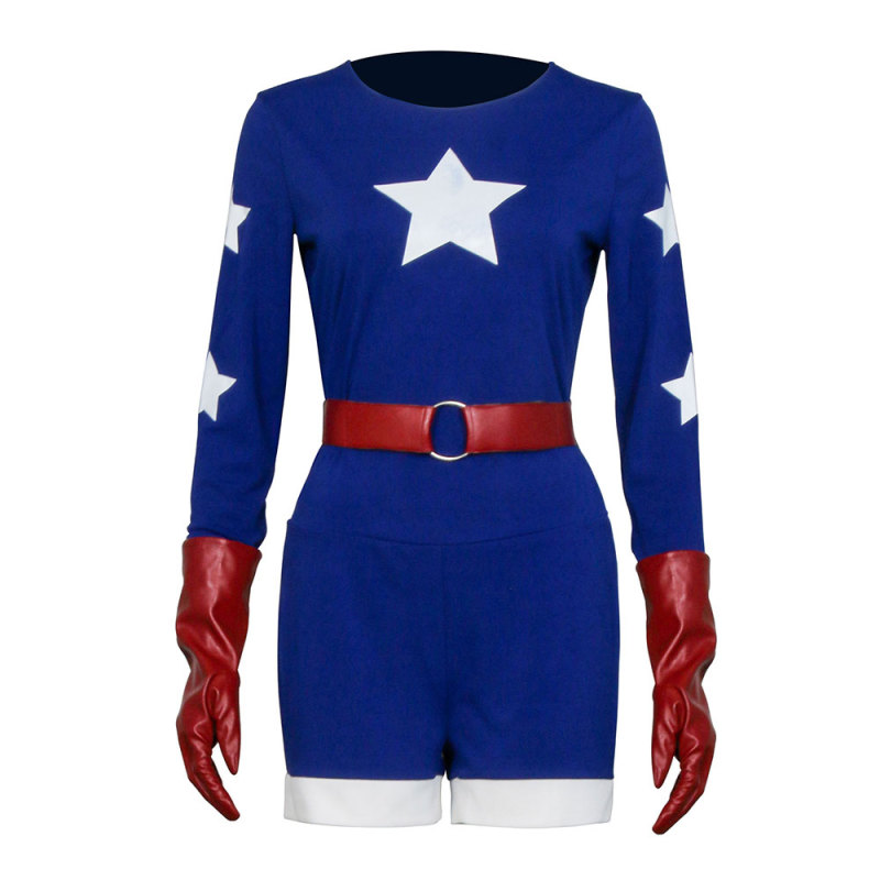 Courtney Whitmore Stargirl Suit Women Cosplay Costume-Takerlama