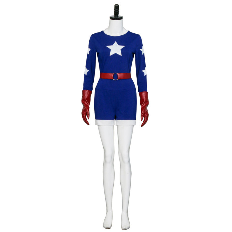 Courtney Whitmore Stargirl Suit Women Cosplay Costume-Takerlama