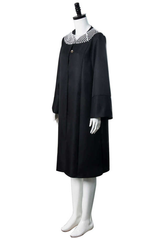 Ruth Bader Ginsburg Cosplay Costume RBG  Judge Women's Halloween Dissent Outfits-Takerlama (Ready To Ship)