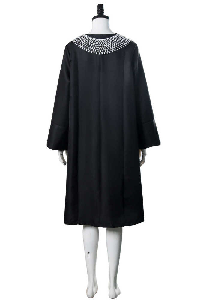 Ruth Bader Ginsburg Cosplay Costume RBG  Judge Women's Halloween Dissent Outfits-Takerlama (Ready To Ship)