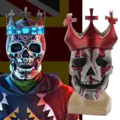 Watch Dogs 3 Legion Ded Coronet Skull Latex Face Mask