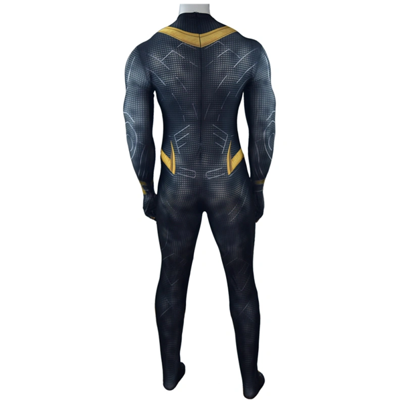 Black Panther Costume T'Challa Halloween Cosplay Outfits With Latex Mask