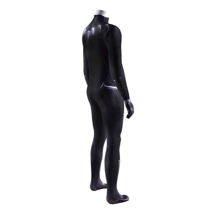 Black Panther T'Challa Halloween Cosplay Costume Men Kids