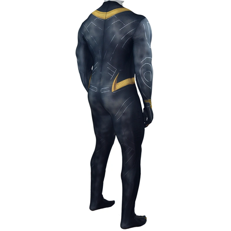 Black Panther Costume T'Challa Halloween Cosplay Outfits With Latex Mask