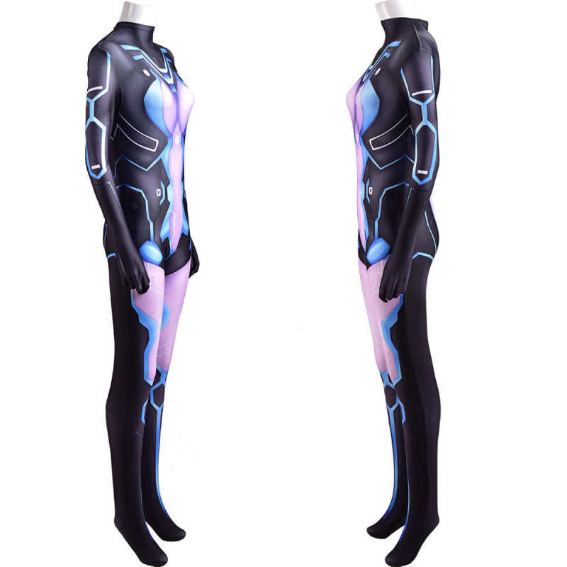 Hyperdimension Neptunia Next Purple Heart Cosplay Costume Jumpsuit