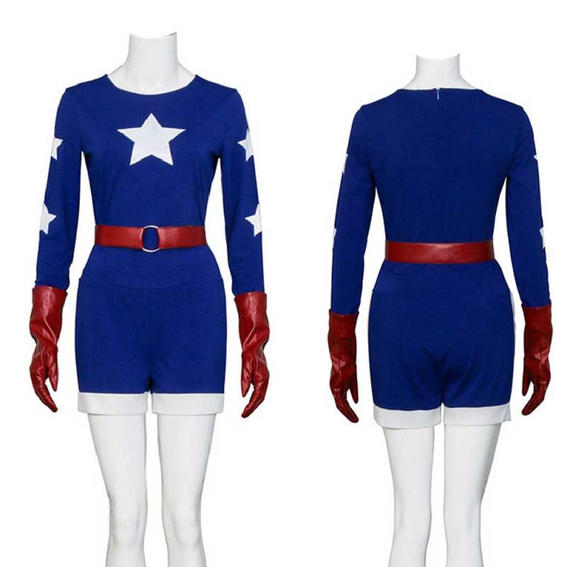 Courtney Whitmore Stargirl Suit Women Cosplay Costume-Takerlama