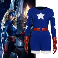 Courtney Whitmore Stargirl Suit Women Cosplay Costume-Takerlama