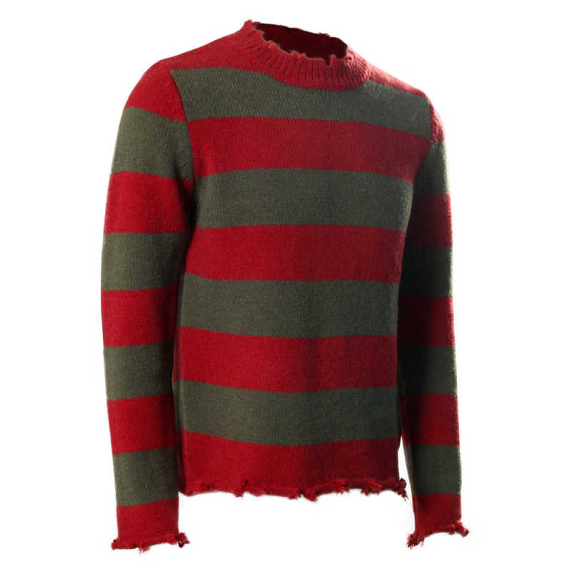 Freddy Krueger Sweater A Nightmare on Elm Street Adult In Stock Takerlama