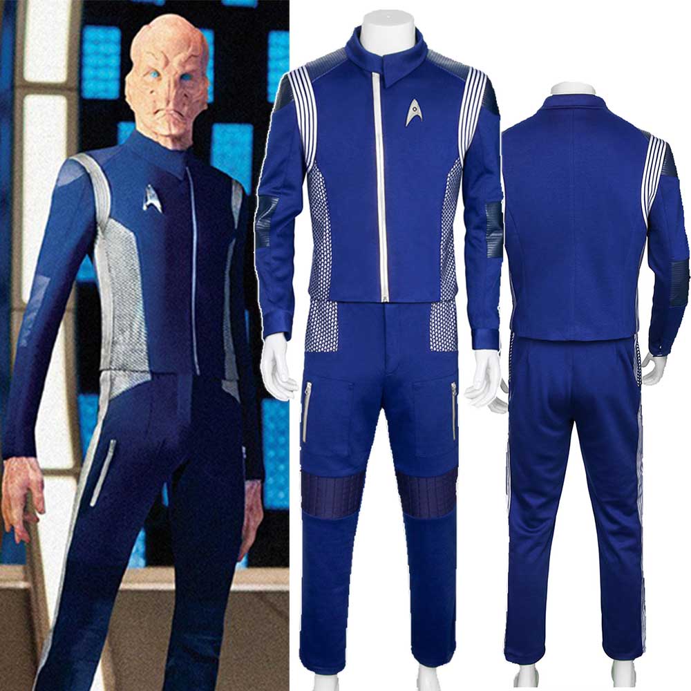 Captain Lt. Saru Costumes Discovery Starfleet Uniforms In Stock Takerlama