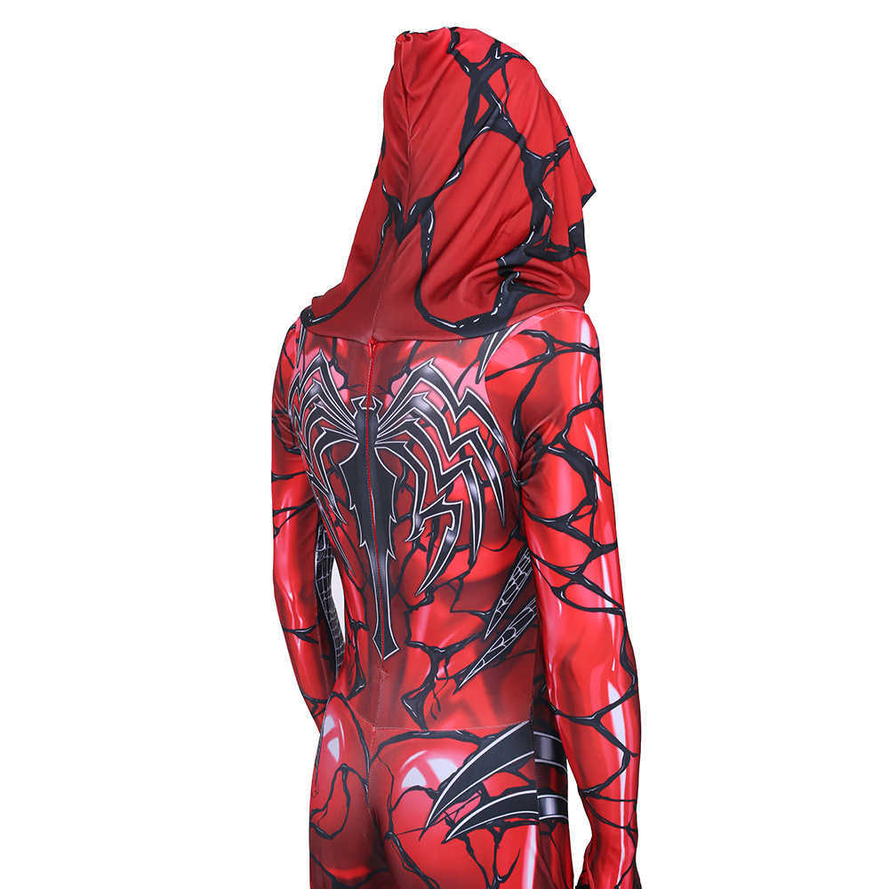 Gwen Stacy Carnage Symbiote Cosplay Costume Women Kids-Venom