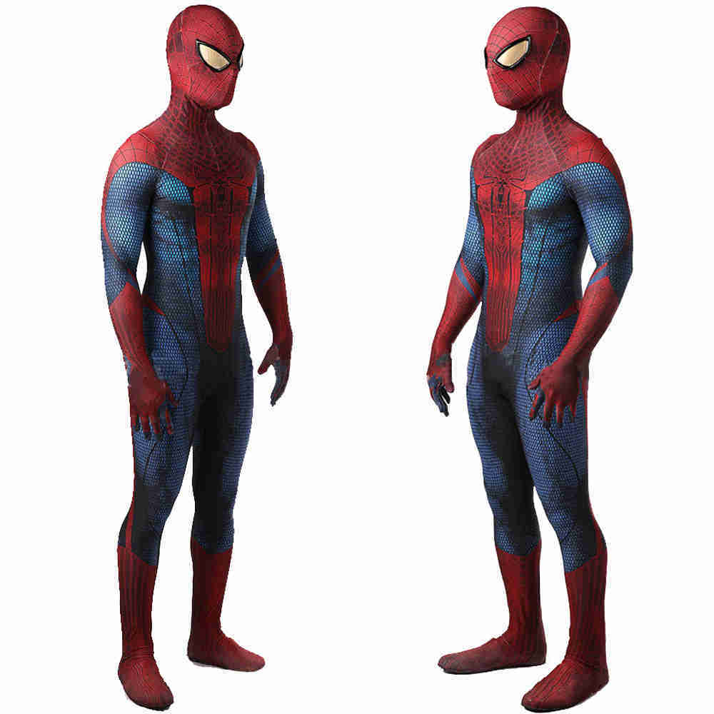 The Amazing Spider-Man Cosplay Costume Mask Adult Kids Zentai Suit