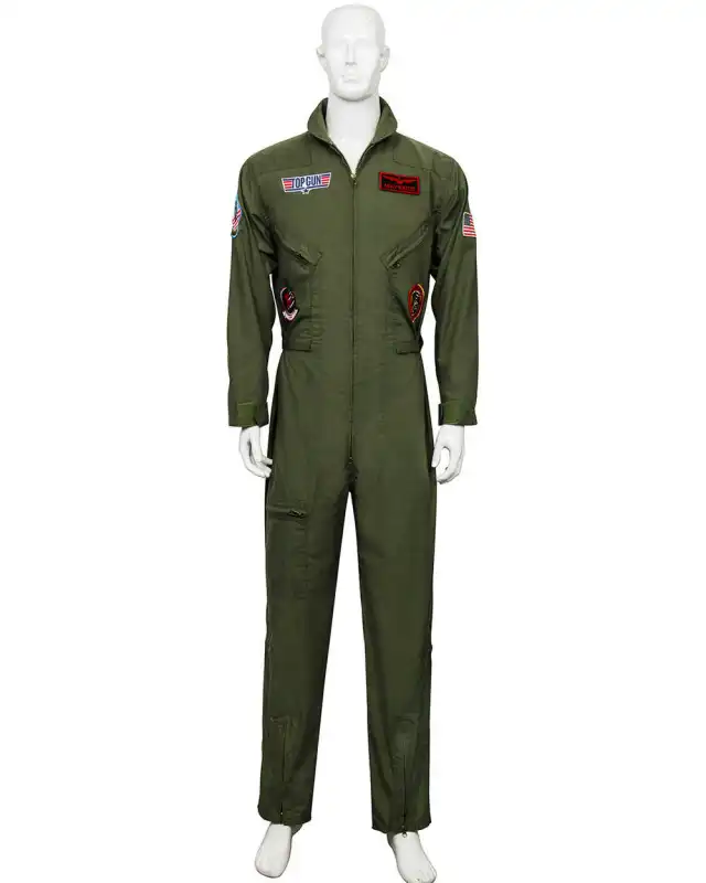 Maverick Flight Suit Men Costume Top Gun 2 Takerlama