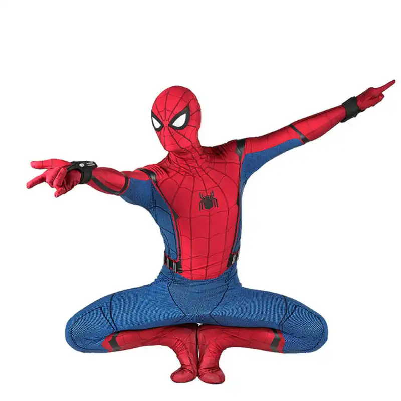 Spider-Man Homecoming  Peter Parker Suit With Mask Wrister