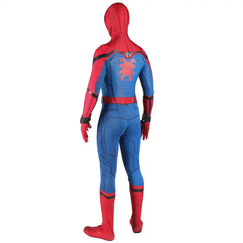 Spider-Man Homecoming  Peter Parker Suit With Mask Wrister
