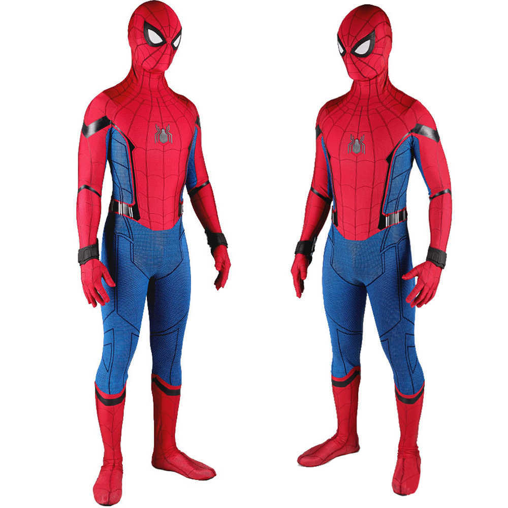 Spider-Man Homecoming  Peter Parker Suit With Mask Wrister