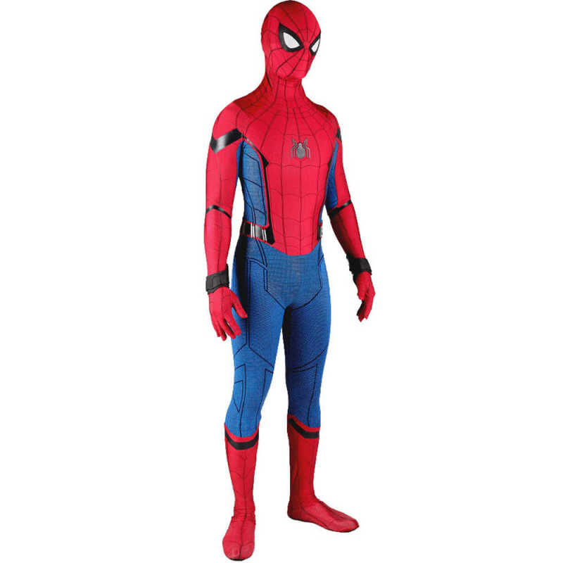 Spider-Man Homecoming  Peter Parker Suit With Mask Wrister