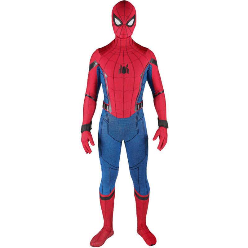 Spider-Man Homecoming  Peter Parker Suit With Mask Wrister