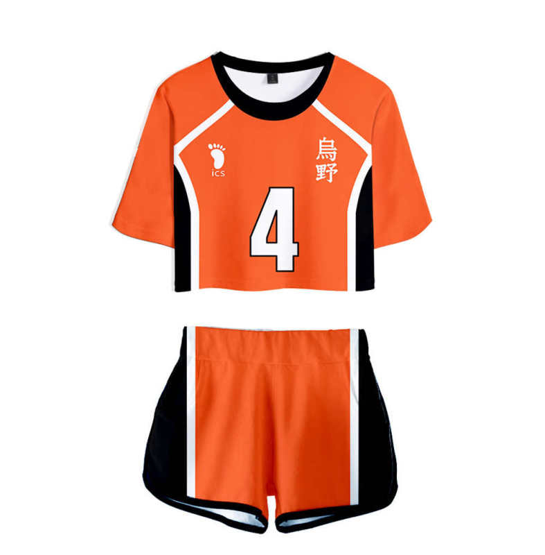 Karasuno High School Uniform Haikyuu!! Cosplay Jersey