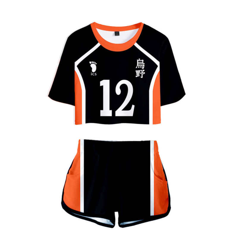 Karasuno High School Uniform Haikyuu!! Cosplay Jersey