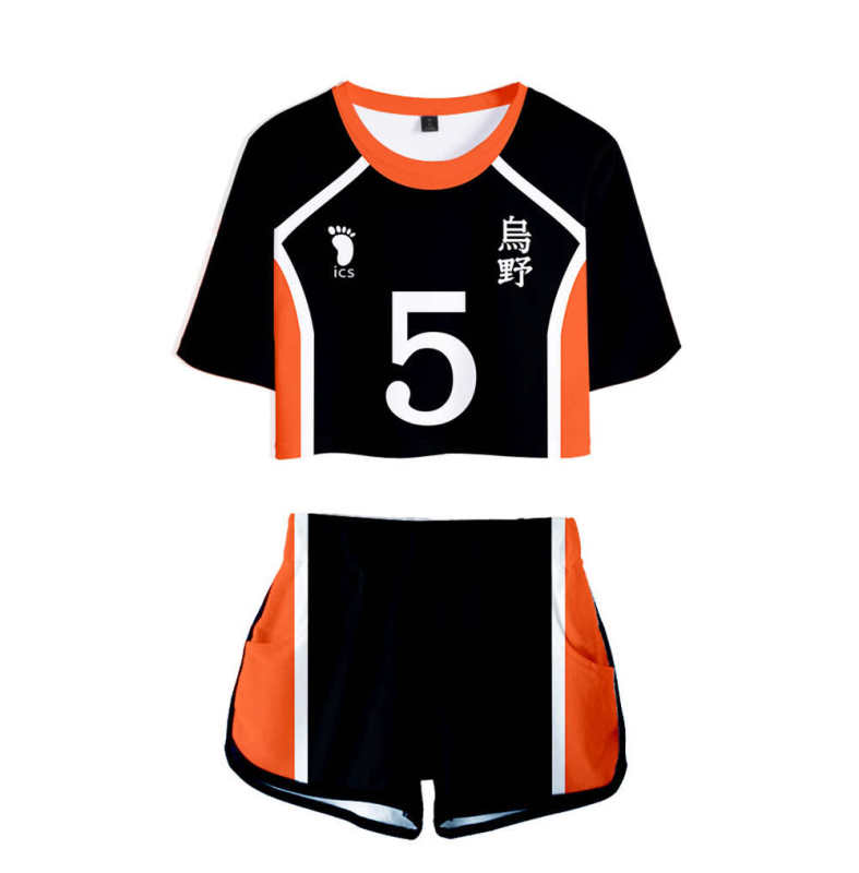 Karasuno High School Uniform Haikyuu!! Cosplay Jersey