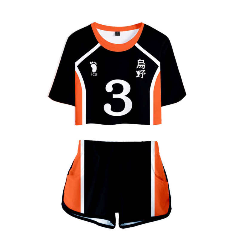 Karasuno High School Uniform Haikyuu!! Cosplay Jersey