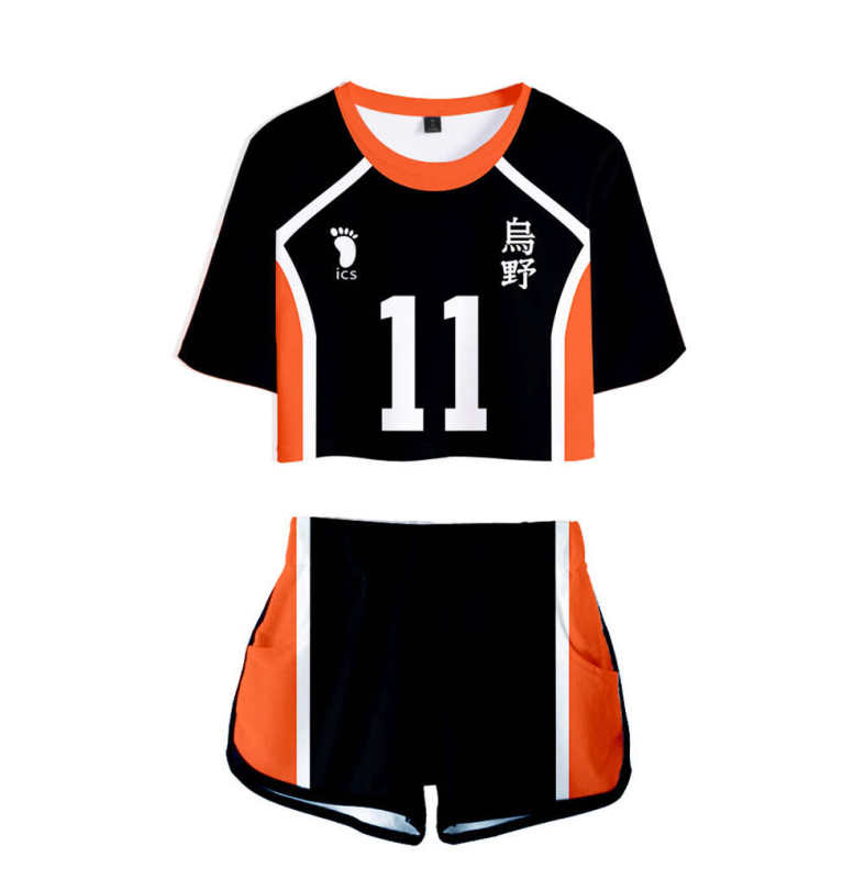 Karasuno High School Uniform Haikyuu!! Cosplay Jersey