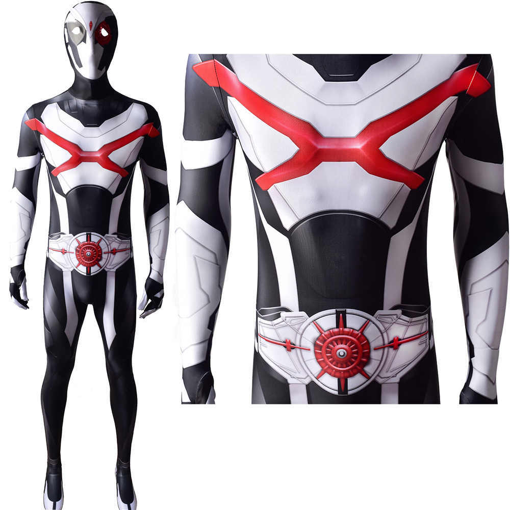 Kamen Rider Ark Zero Zentai Suit Zero-One Costume
