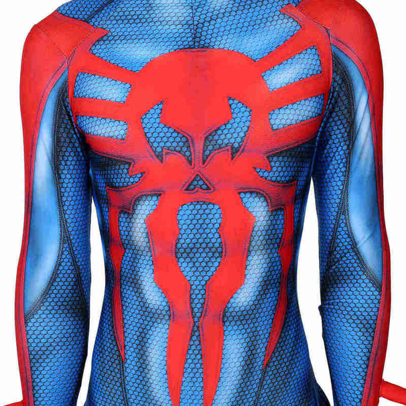 Spider-Man 2099 Miguel O'Hara Cosplay Costume Into the Spider-Verse