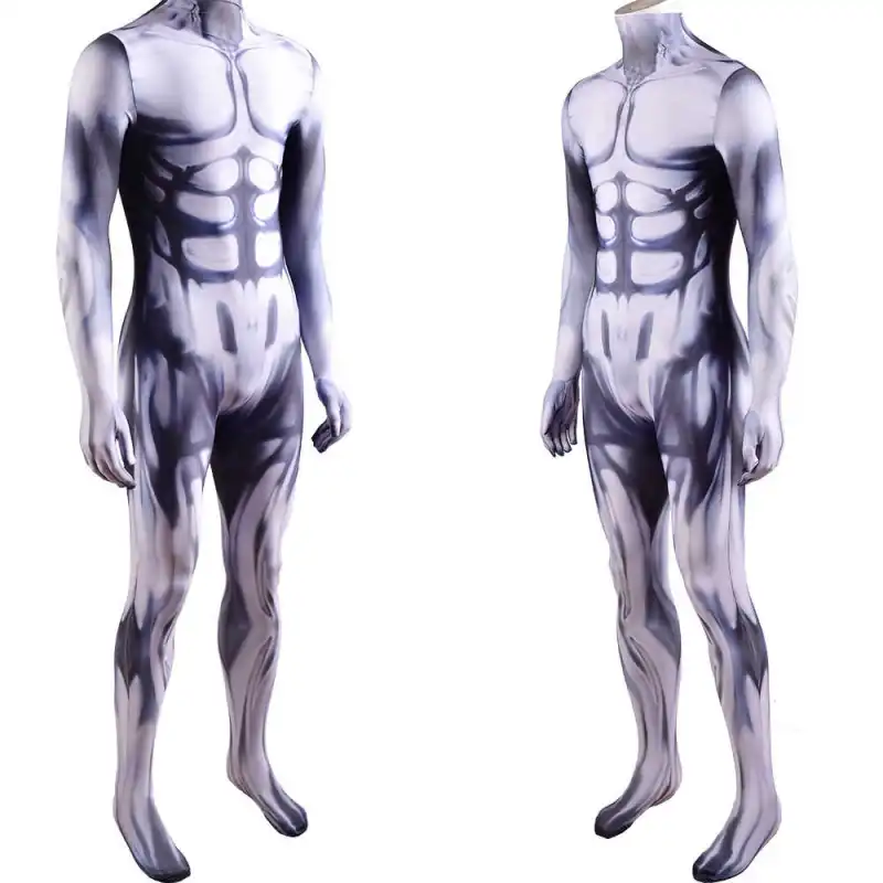 Silver Surfer Cosplay Costume Superhero Norrin Radd Muscle Suit