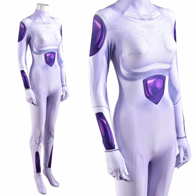 Dragon Ball Z Frieza Zentai Suit Freezer Kids Adults Costume