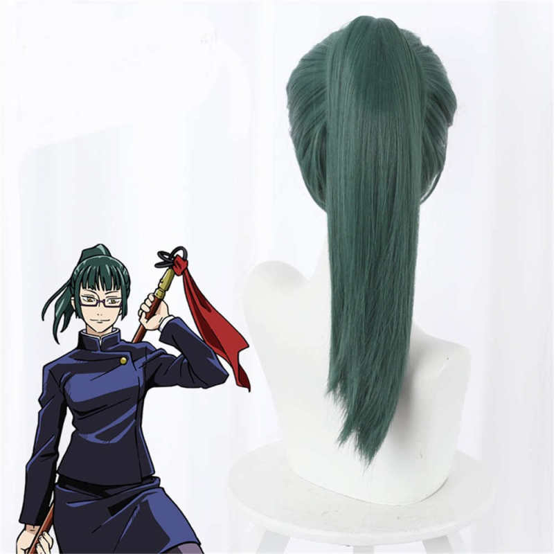 Jujutsu Kaisen Maki Zen'in Ponytail Cosplay Wig Hair