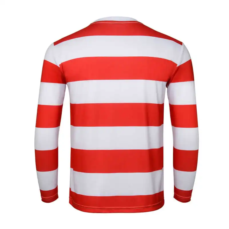 Where's Wally Waldo Adult Cosplay Costume (Ready To Ship) Takerlama