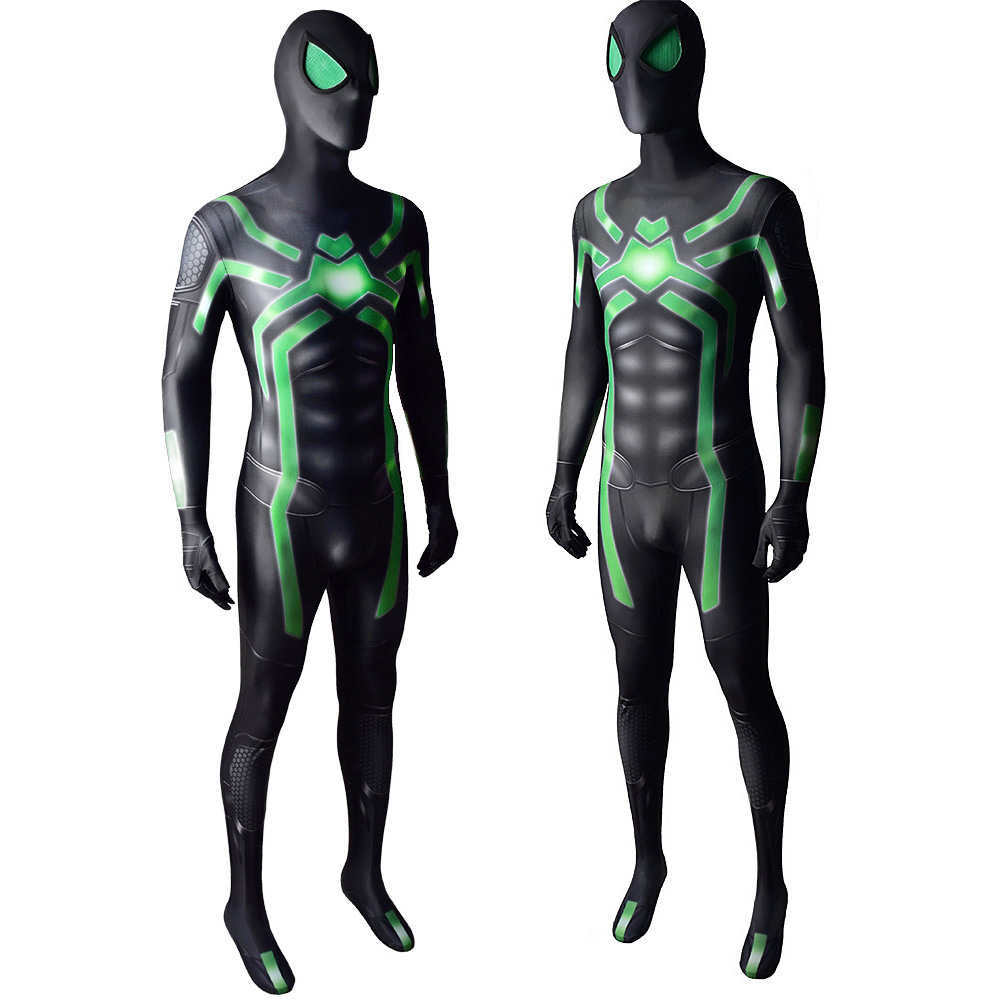 Spider-Man Stealth Big Time Black Suit  PS4 Edition HQ Costume