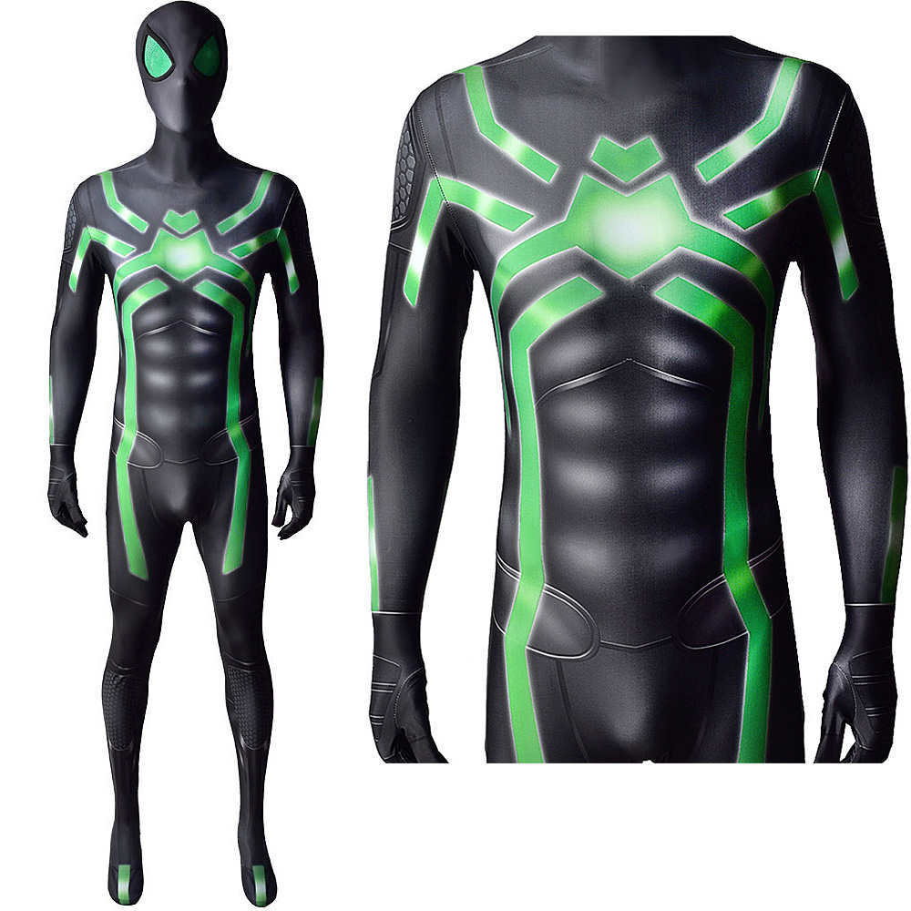 Spider-Man Stealth Big Time Black Suit  PS4 Edition HQ Costume