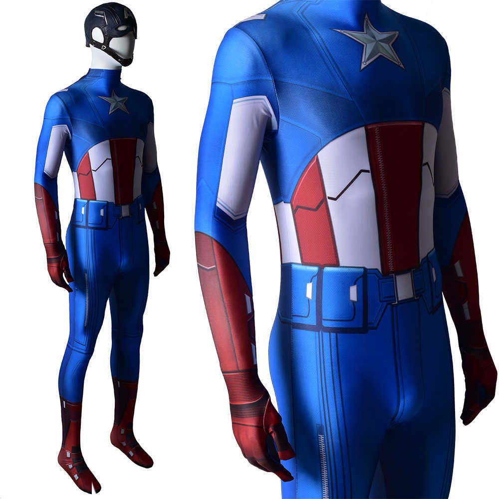 Captain America Steve Rogers Cosplay Costume Helmet The First Avenger