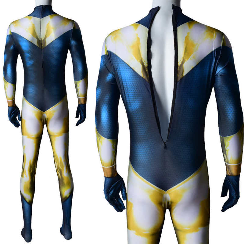 Justice League Booster Gold Michael Jon Carter Cosplay Costume