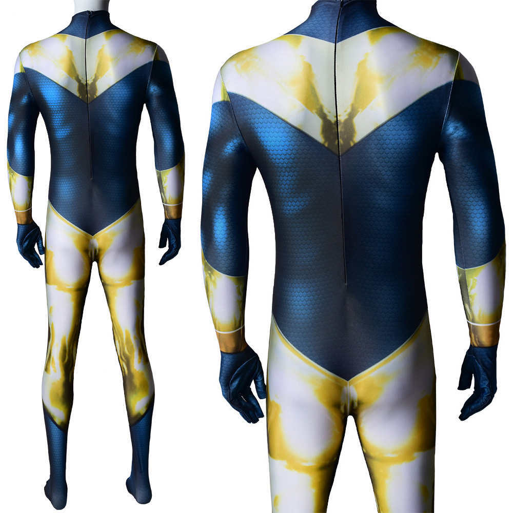 Justice League Booster Gold Michael Jon Carter Cosplay Costume