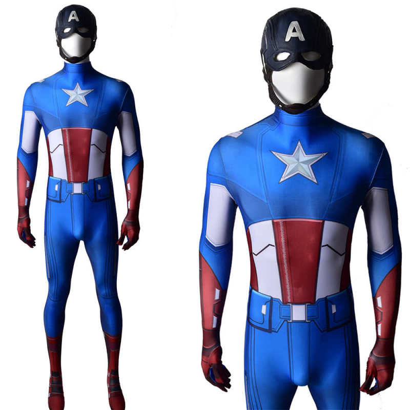 Captain America Steve Rogers Cosplay Costume Helmet The First Avenger