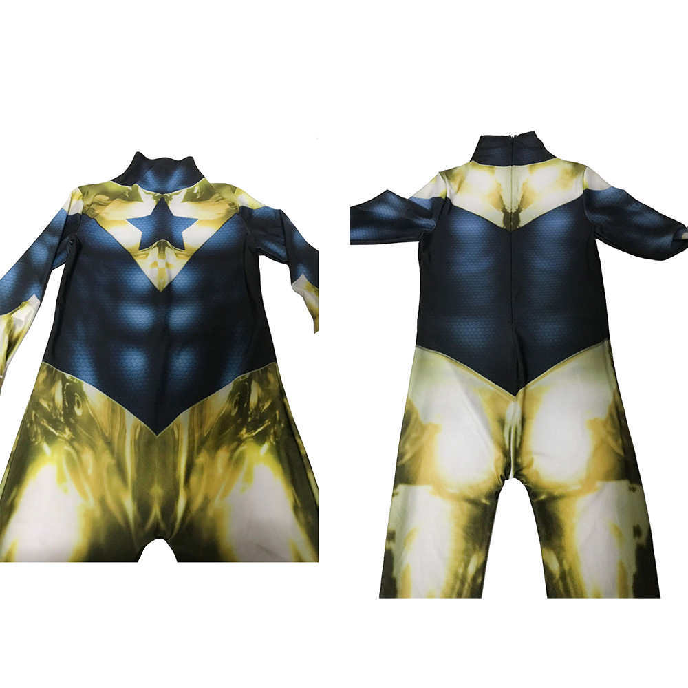 Justice League Booster Gold Michael Jon Carter Cosplay Costume