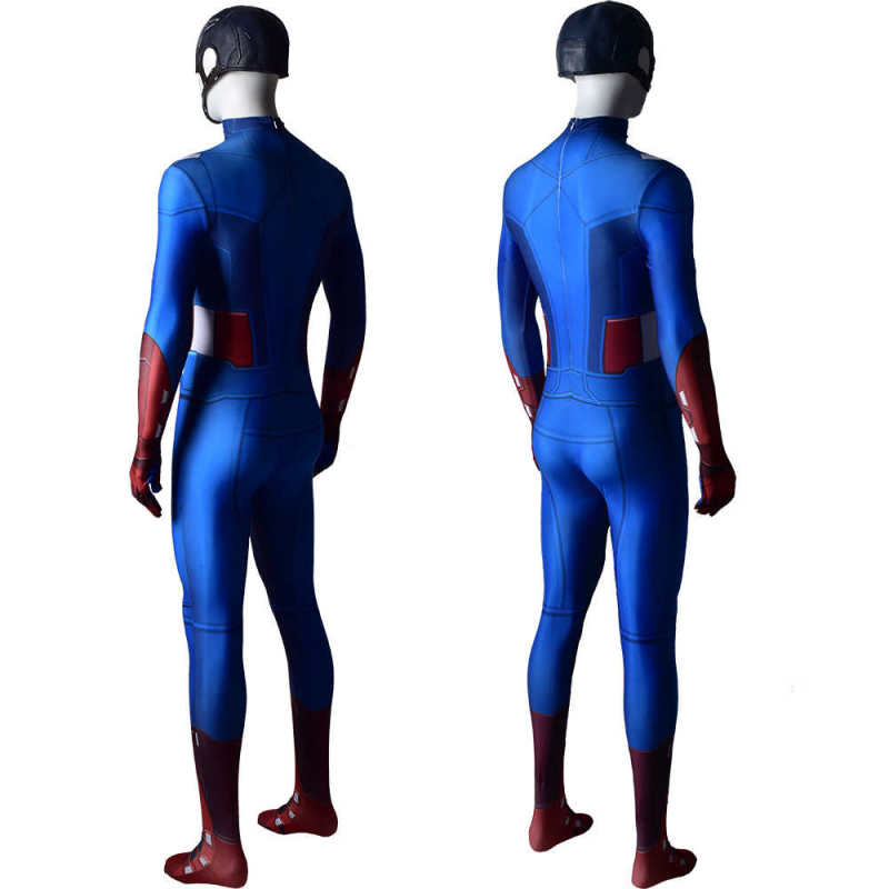 Captain America Steve Rogers Cosplay Costume Helmet The First Avenger