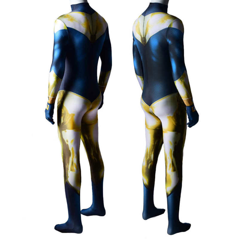 Justice League Booster Gold Michael Jon Carter Cosplay Costume