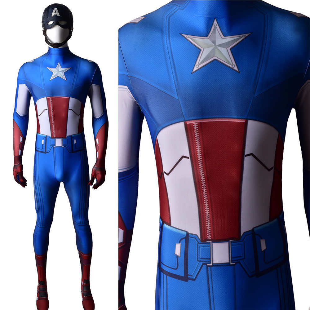 Captain America Steve Rogers Cosplay Costume Helmet The First Avenger