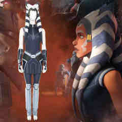 Ahsoka Tano Cosplay Costume Hat Star Wars The Clone Wars