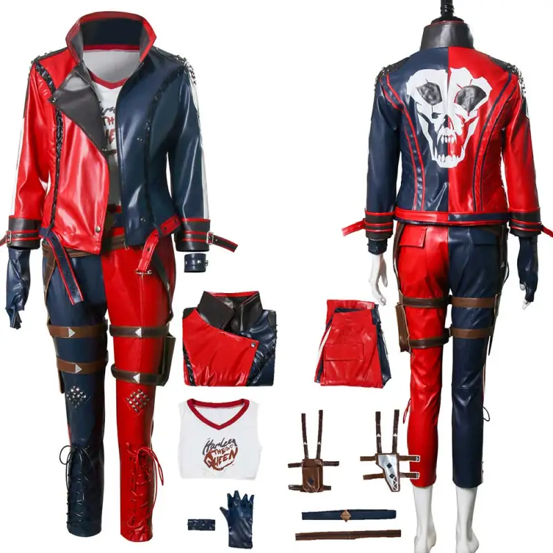 Harley Quinn Cosplay Suit Suicide Squad:Kill the Justice League