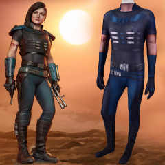 The Mandalorian Season 2 Cara Dune Costume Zentai Suit