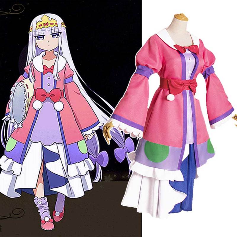 Sleepy Princess In The Demon Castle Syalis Cosplay Costume Adult