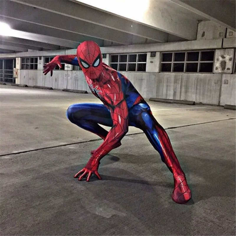 All New All Different Marvel Spiderman Cosplay Costume