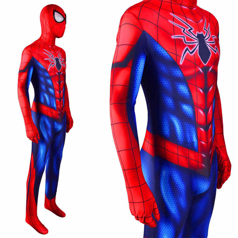 Spandex Spiderman Suit Cosplay Costume All-New All-Different Marvel