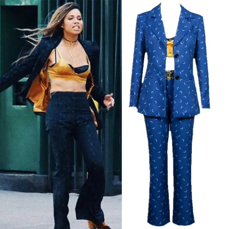 Black Canary Birds Of Prey Halloween Cosplay Costume Dinah Lance Outfits