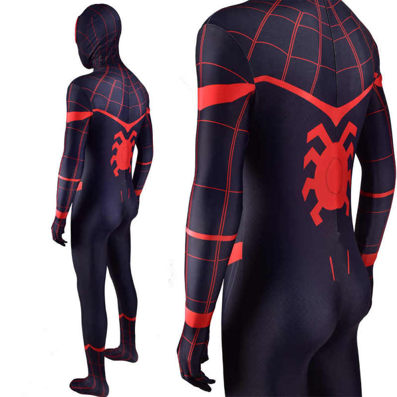 Spider-Man Homecoming Miles Morales Zentai Suit Adults Kids